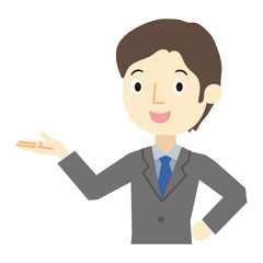 ビジネスマン　表情