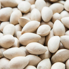 Ginkgo biloba seed in Thai food market, Ginkgo seeds background