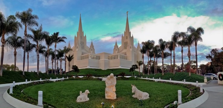 San Diego Temple of The Church of Jesus Christ of LDS Mormon