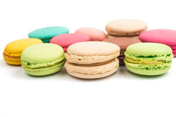 Colorful and tasty French Macarons