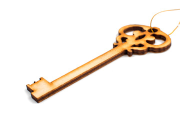 wooden key
