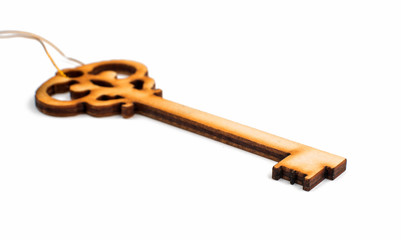 wooden key