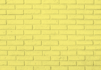 yellow brick wall pattern background