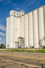 Tall Grain Elevators