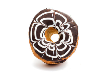 donut in chocolate glaze