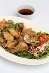 fried fish (Complementing fish)