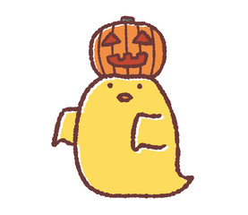 ハローウィンヒヨコ © TAMAGO POTATO