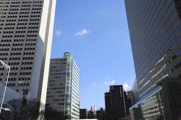 新宿のビル郡