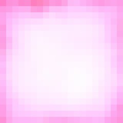 pink geometrical frame