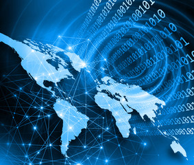 Best Internet Concept of global business from concepts series