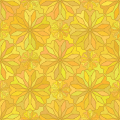 Abstract mosaic spirograph pattern