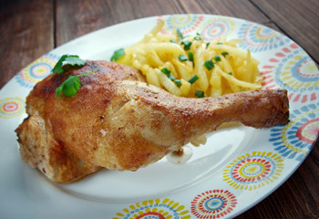Kip met frieten