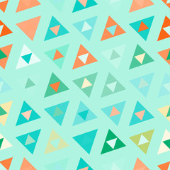seamless background with abstract geometric shapes