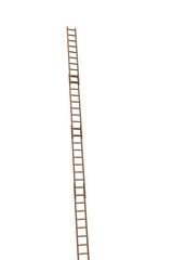 Unbroken extension ladder