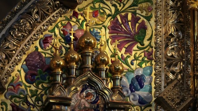 ornate gold the iconostasis