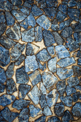 Blue stones as a background