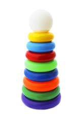 Children's toy pyramid