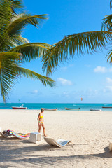 plage de Mourouk, île Rodrigues, Maurice