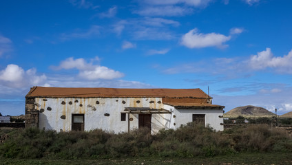 Fototapeta na wymiar Traditional ruin in Fuerteventura Canary Islands Spain