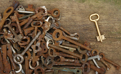 old keys