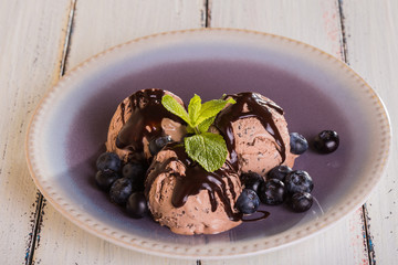 Chocolate ice cream