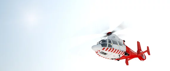 Foto op Plexiglas Helikopter © jules