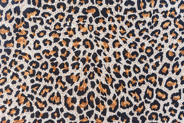 texture of close up print fabric stripes leopard - 78540403