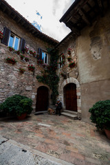 Fototapeta na wymiar Assisi, Perugia, Umbria, Italia