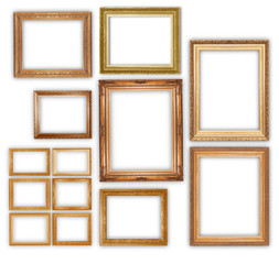 Gold  picture frame