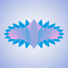 Abstract figure like a lotus