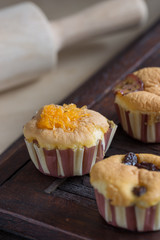 Various cupcakes ready to serve
