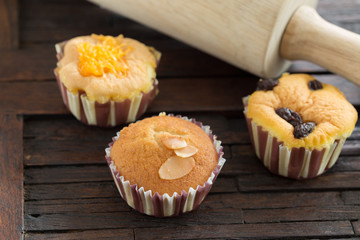 Various cupcakes ready to serve