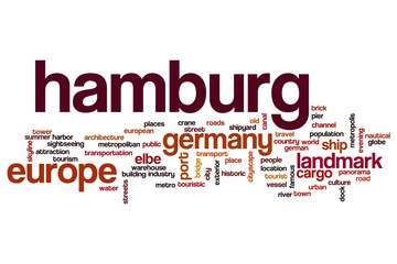 Hamburg word cloud