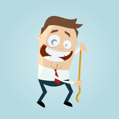 maßband halten mann