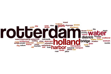 Rotterdam word cloud