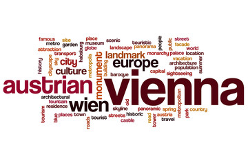 Vienna word cloud