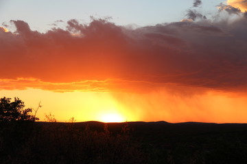 Gewitter am Horizont