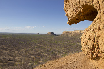 Panorama in Namibia
