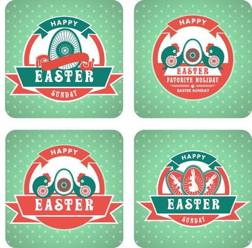 Easter labels