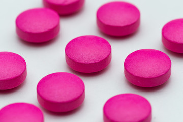 Obraz na płótnie Canvas Pink Pills