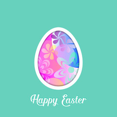 Easter greeting card