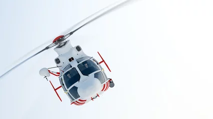Fotobehang Helikopter © jules