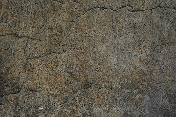 Old wall with cracked plaster