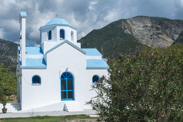 Typical Greek church