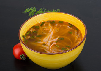Vietnamese soup Pho