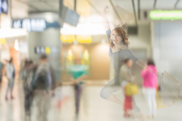 shopping woman