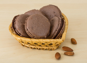 Chocolate macaroons