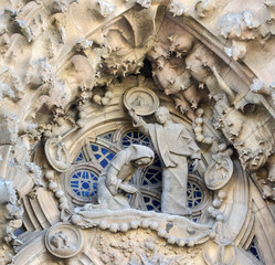 Details of Temple de La Sagrada Familia 