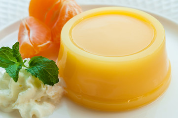 orange pudding