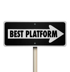 Best Platform One Way Road Street Sign Choose Right System Proce